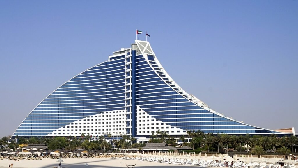 jumeirah beach hotel, beach, jumeirah beach